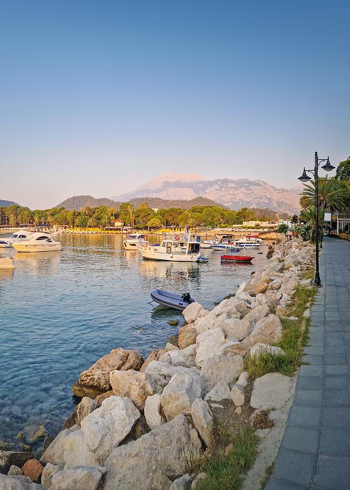 Moonlight beach in Kemer