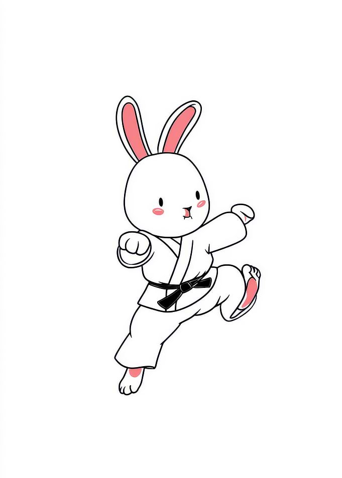 Karate Bunny