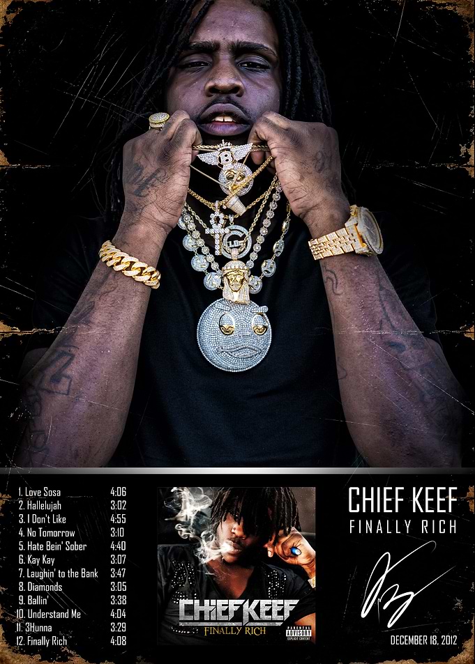 Chief Keef Finally Rich Album Cover