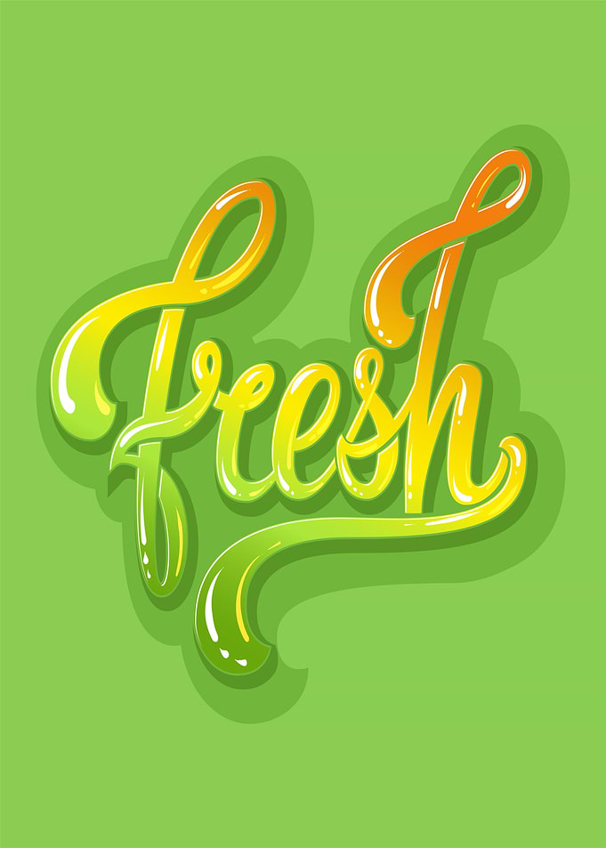 Fresh Text Art