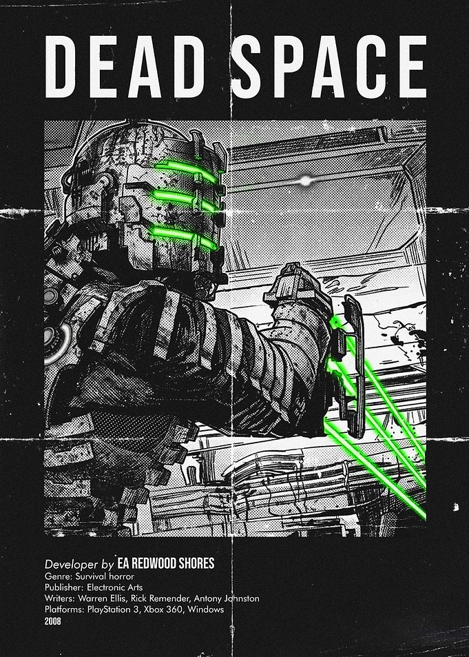 Dead Space Video Game Poster