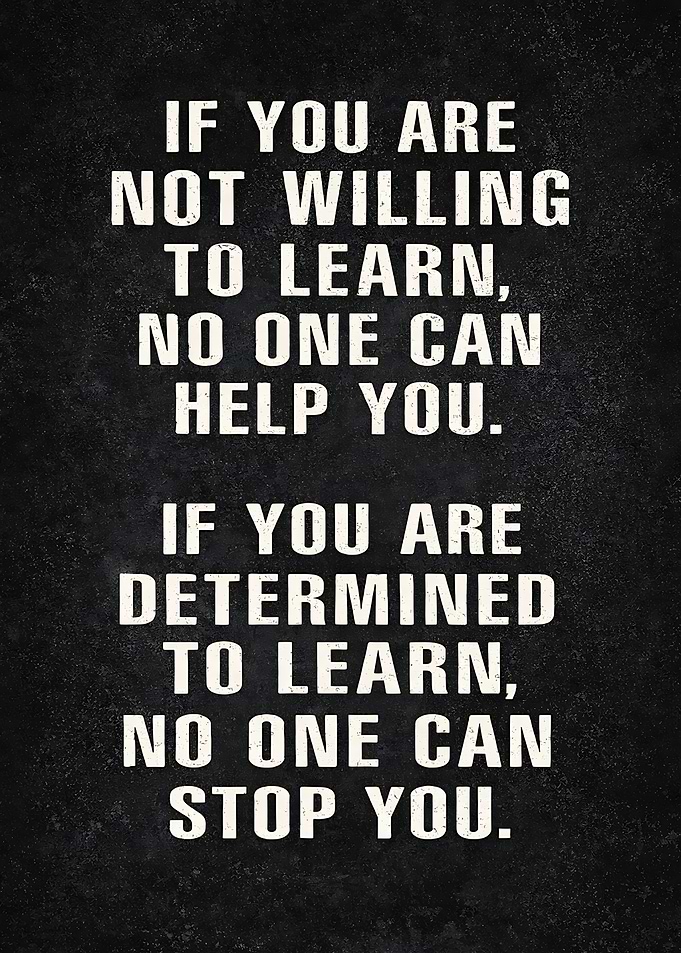 Inspirational quote about learning