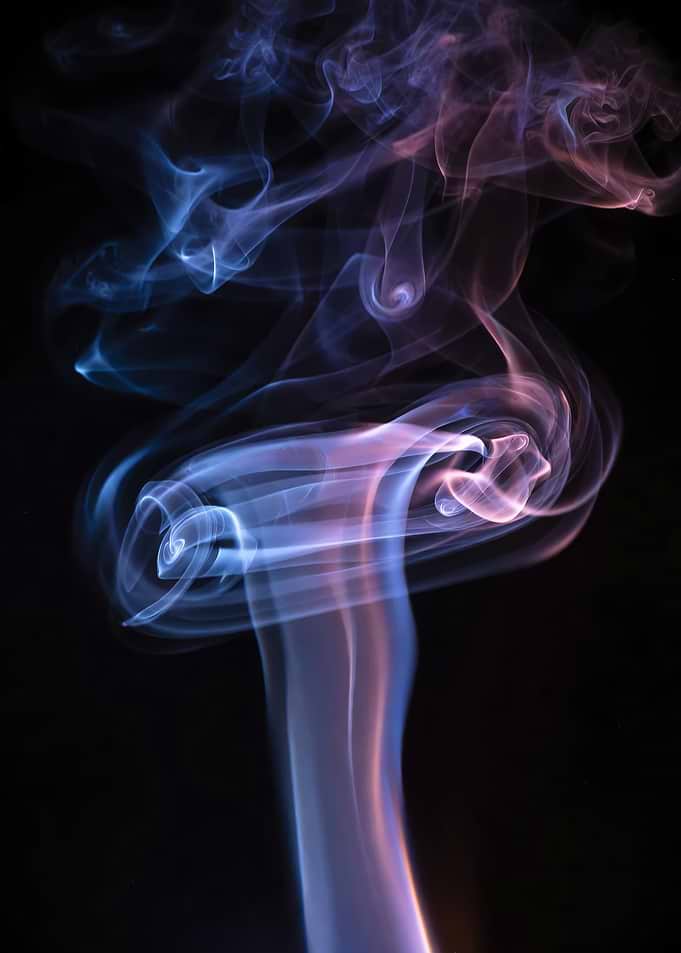 Smoke Swirls with Color