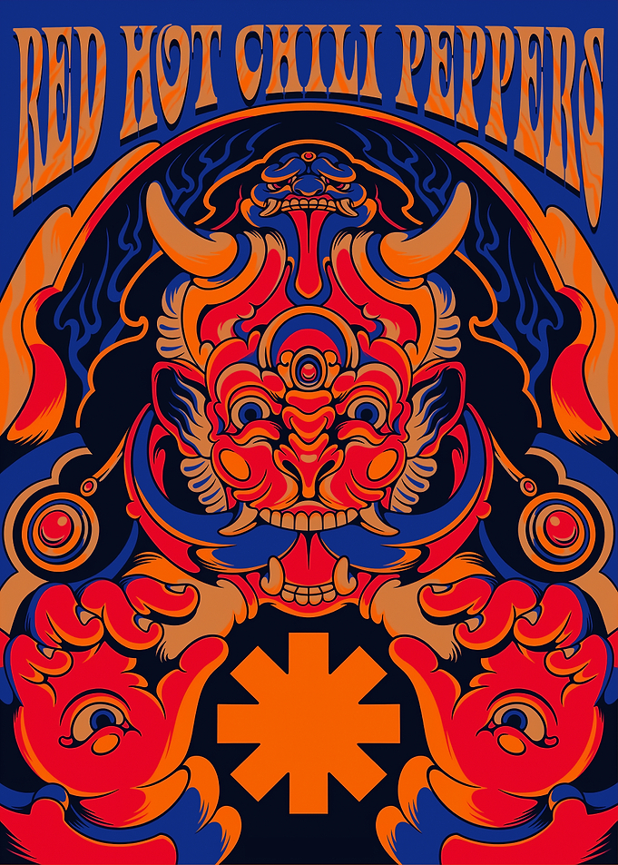 Red Hot Chili Peppers Poster