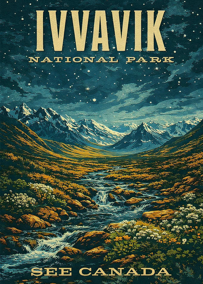 Ivavvik National Park Vintage Poster