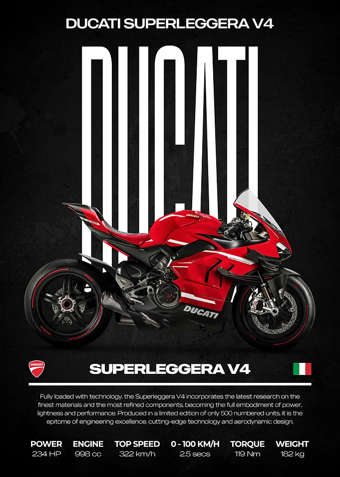 Ducati Superleggera V4 Motorcycle