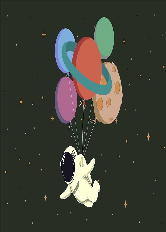 Astronaut Balloons