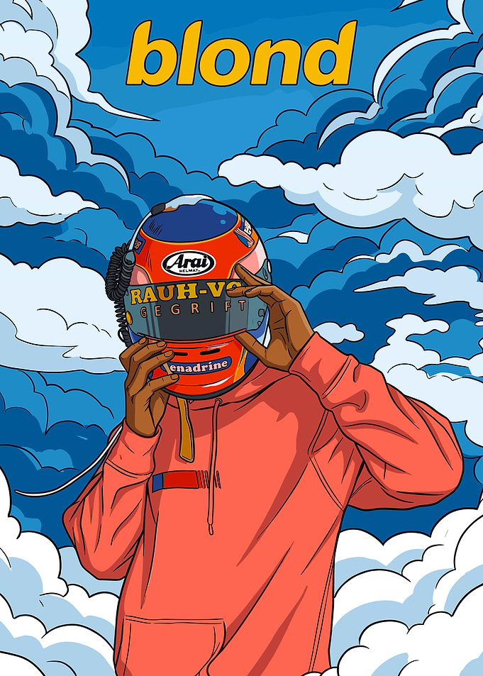 Frank Ocean Blond Album Cover Art