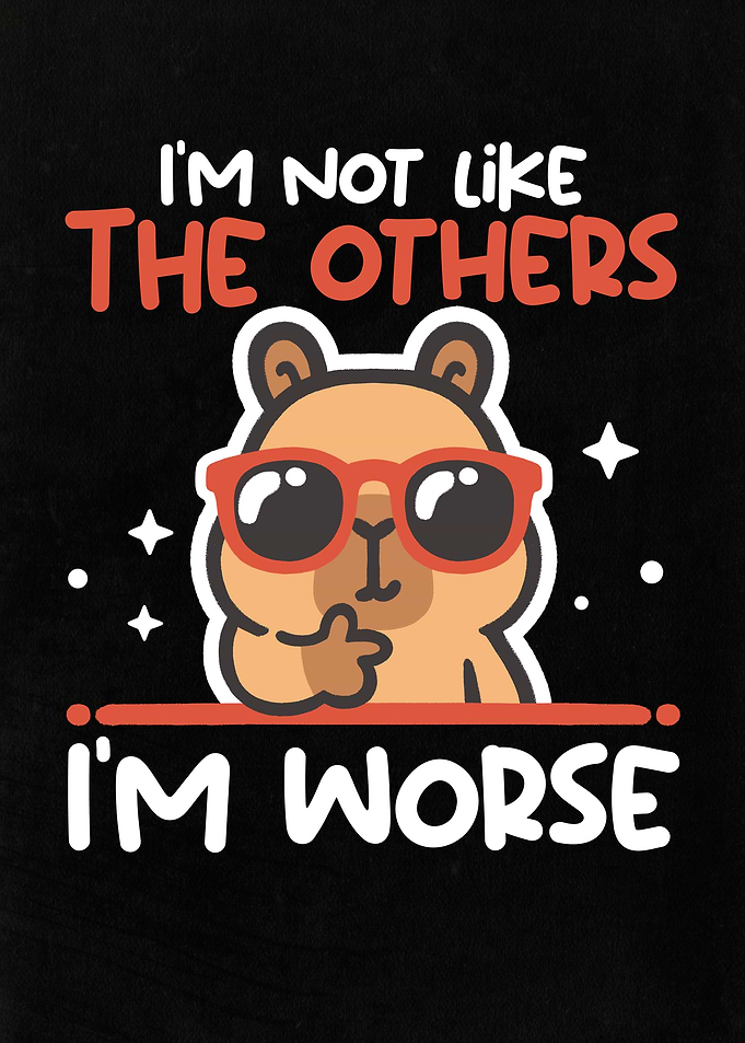 Cool Capybara with Sunglasses