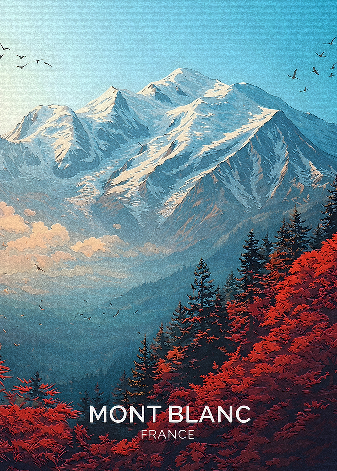 Mont Blanc France Landscape