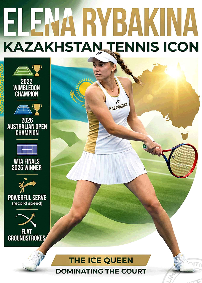 Elena Rybakina Tennis Player