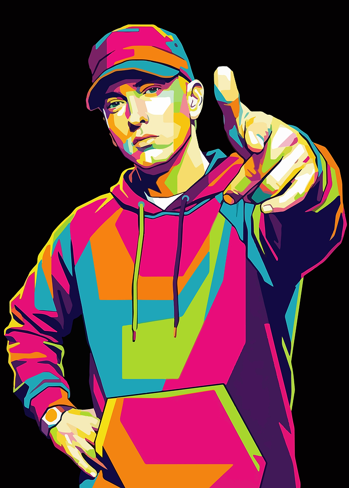 Eminem Pop Art Portrait
