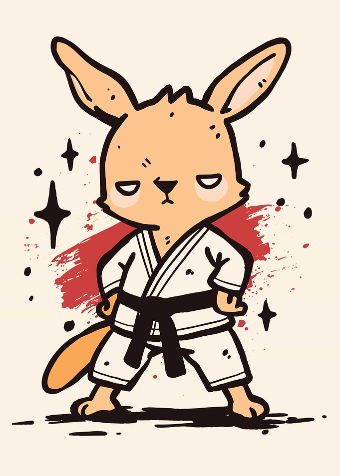Karate Kangaroo Warrior