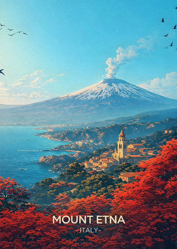 Mount Etna Italy Landscape