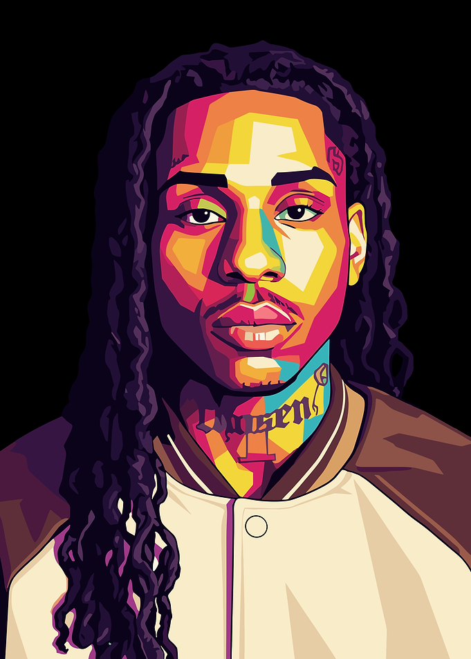 Polo G Pop Art Portrait