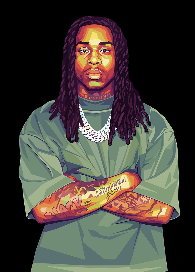 Polo G Pop Art Portrait