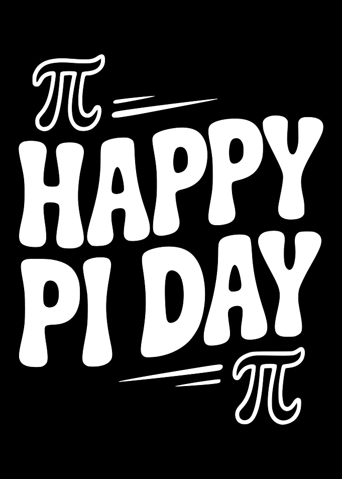 Happy Pi Day Text Art