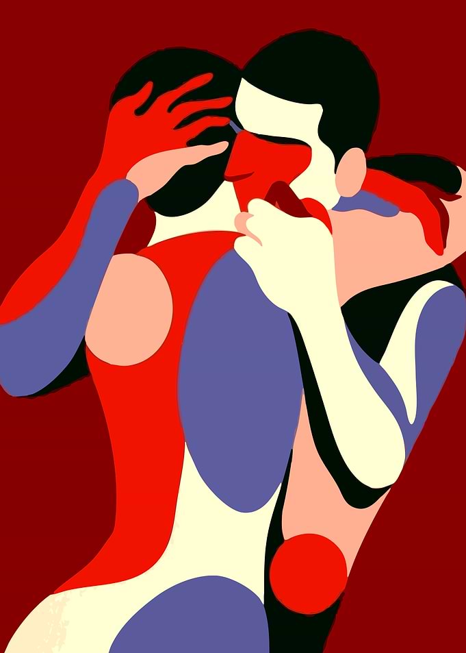 Abstract Embrace