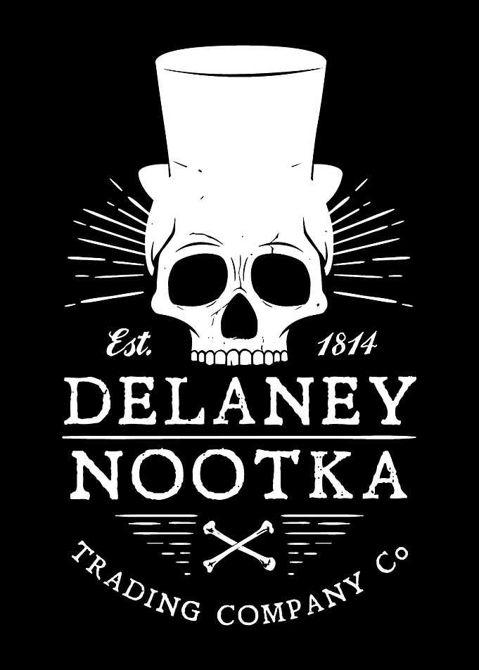 Delaney Nootka Trading Company Skull Logo