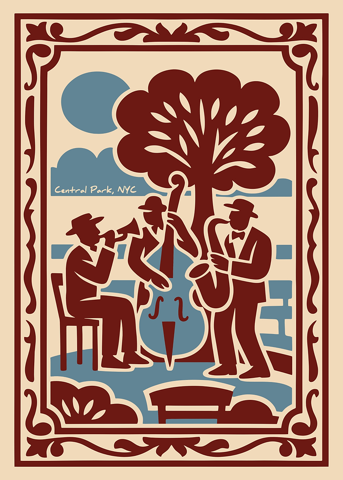 Central Park Jazz Musicians