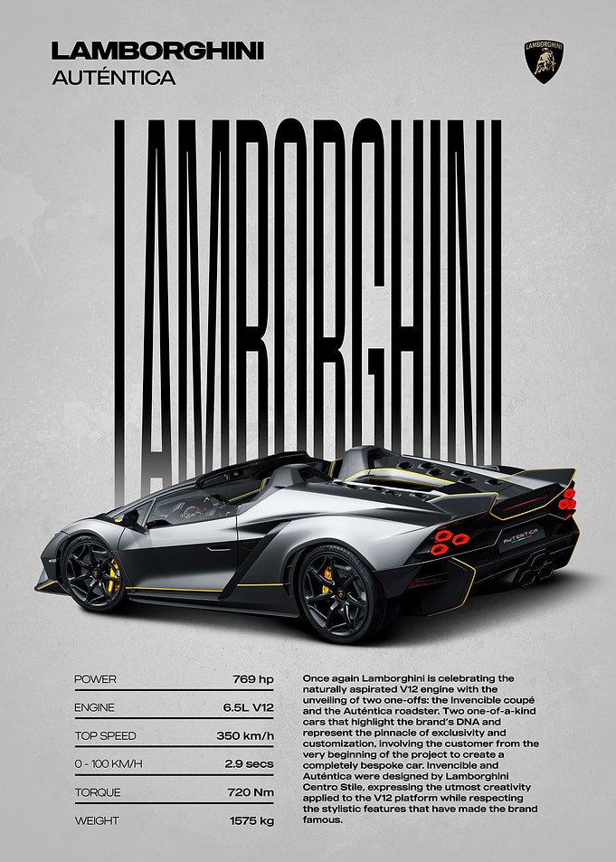 Lamborghini Auténtica Roadster