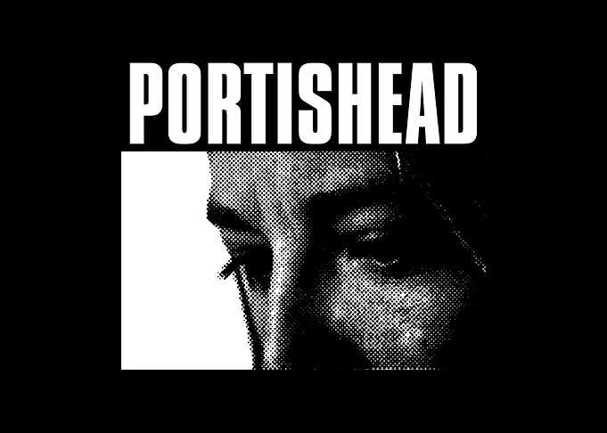 Portishead band logo and portrait