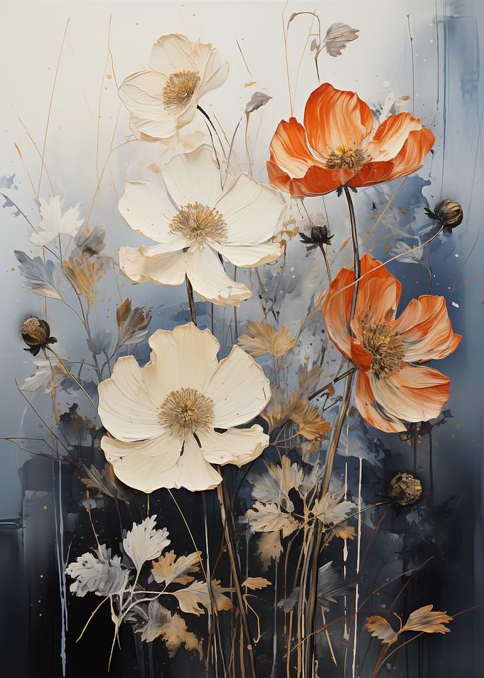 Abstract Floral Botanical