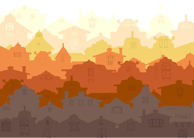 Holland Stylized Cityscape