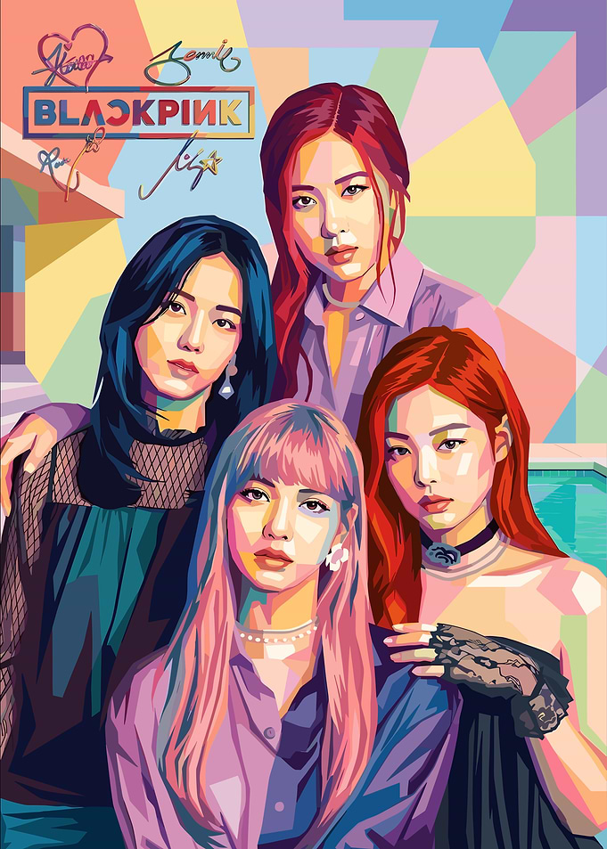 Blackpink Wpap art