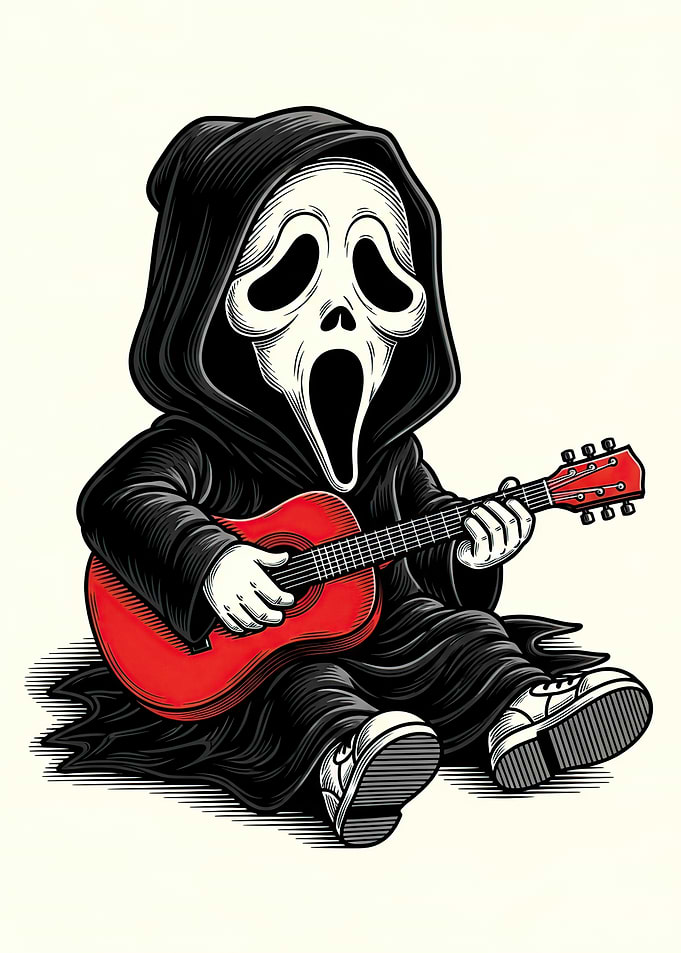 Ghostface Playing Guitar