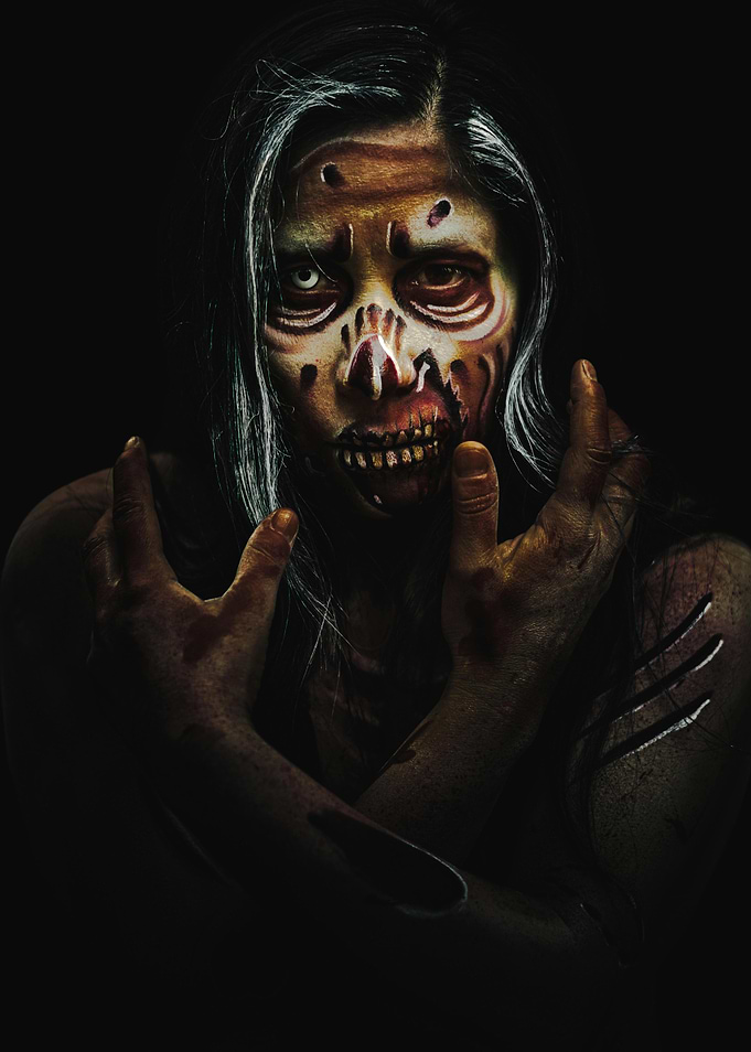 Zombie Makeup Portrait
