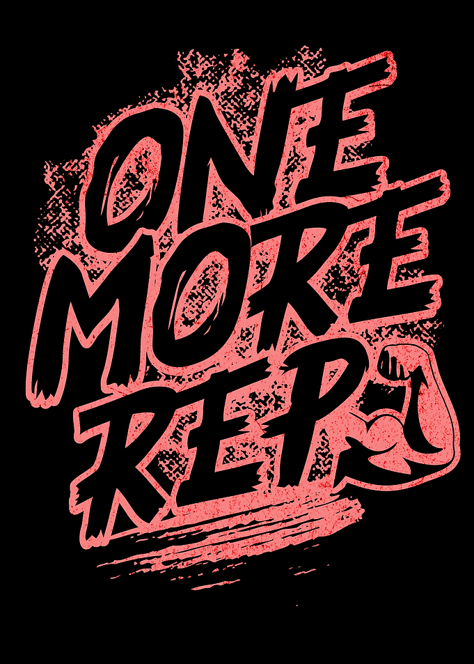 One More Rep Fitness Graphic