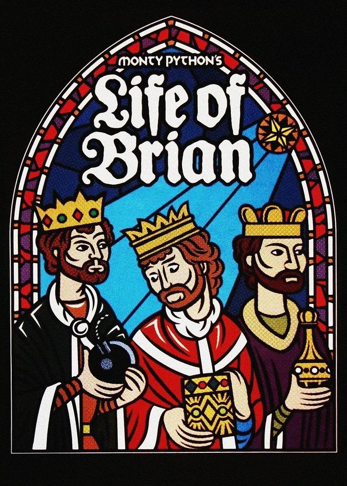Monty Python's Life of Brian Stained Glass