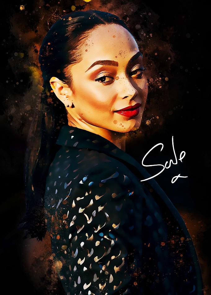 Sade Adu Portrait