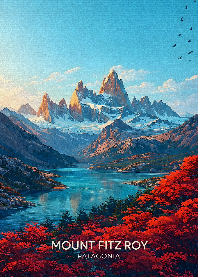 Mount Fitz Roy Patagonia Landscape