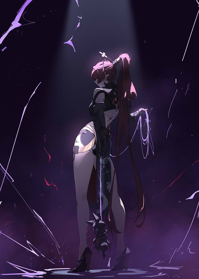 Dark Fantasy Warrior Woman