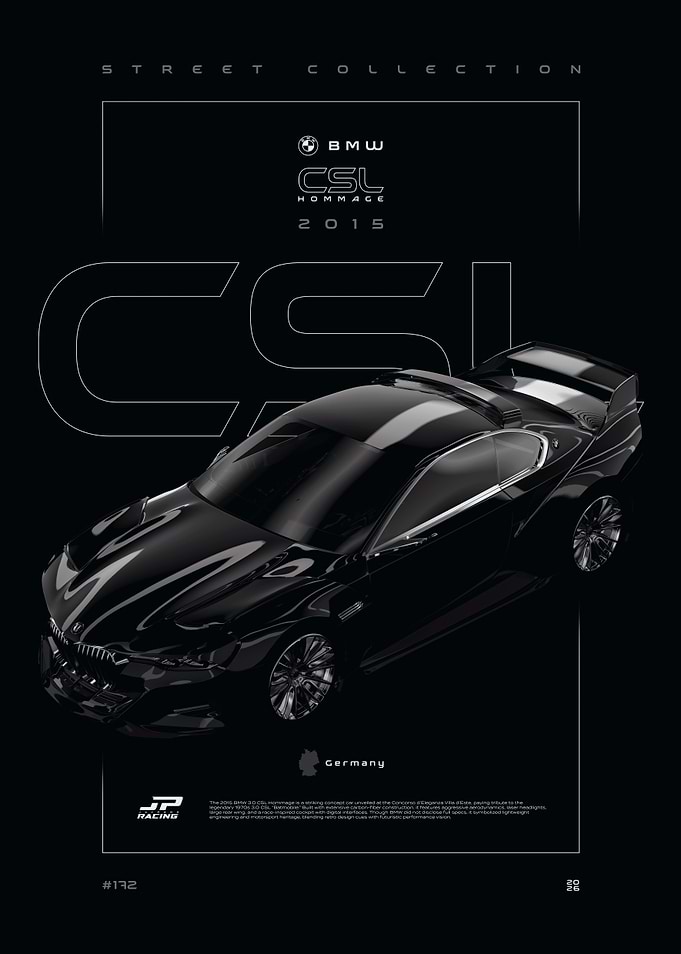 BMW CS Hommage 2015 Concept Car