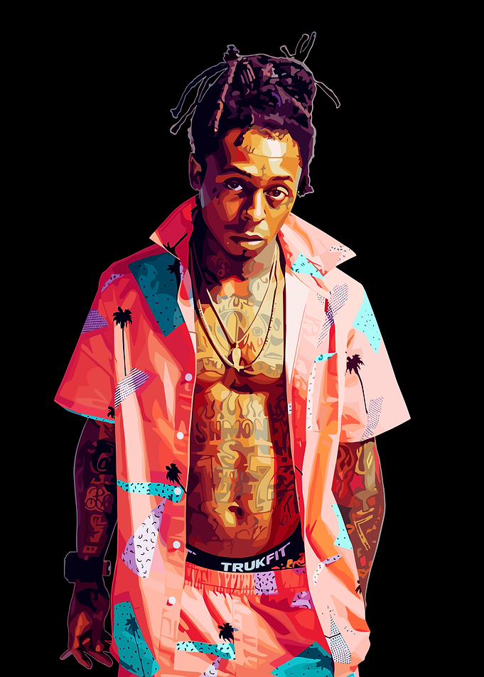 Lil Wayne Pop Art Portrait