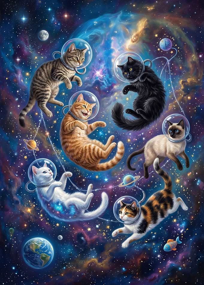Cats in Space Adventure