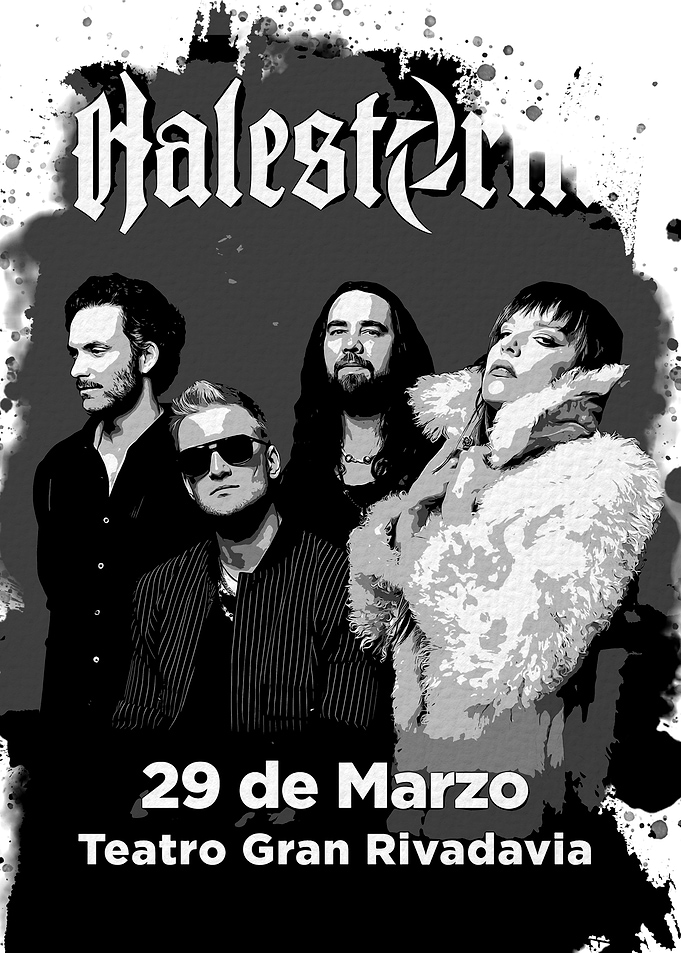 Halestorm Band Poster