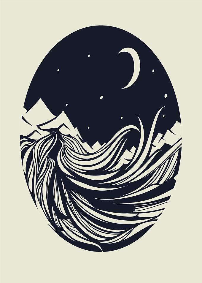 Ocean Blue Vector