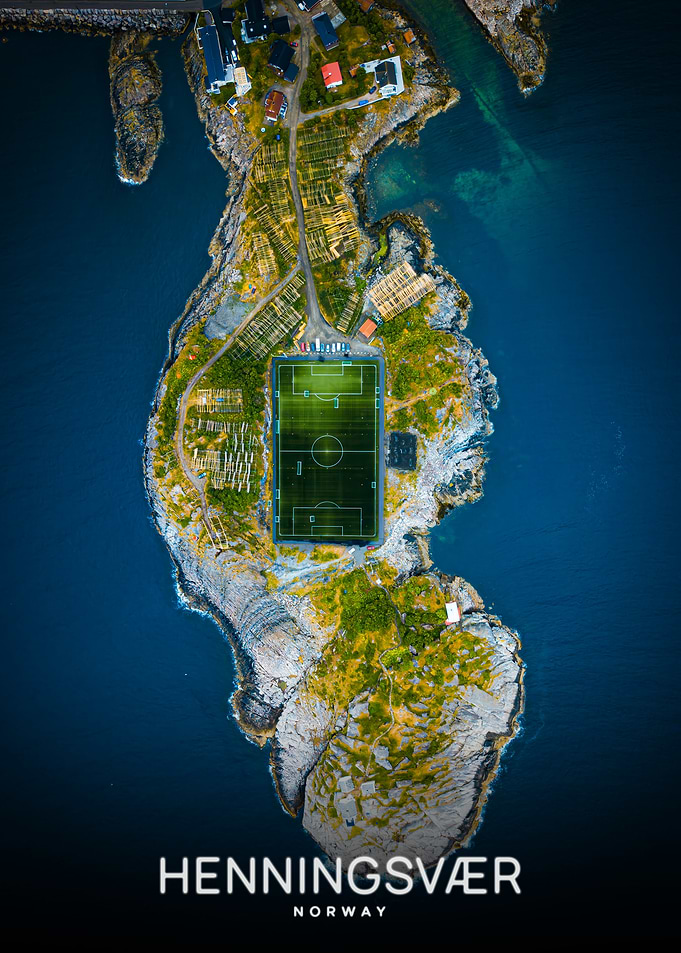 Henningsvær Football Field, Norway