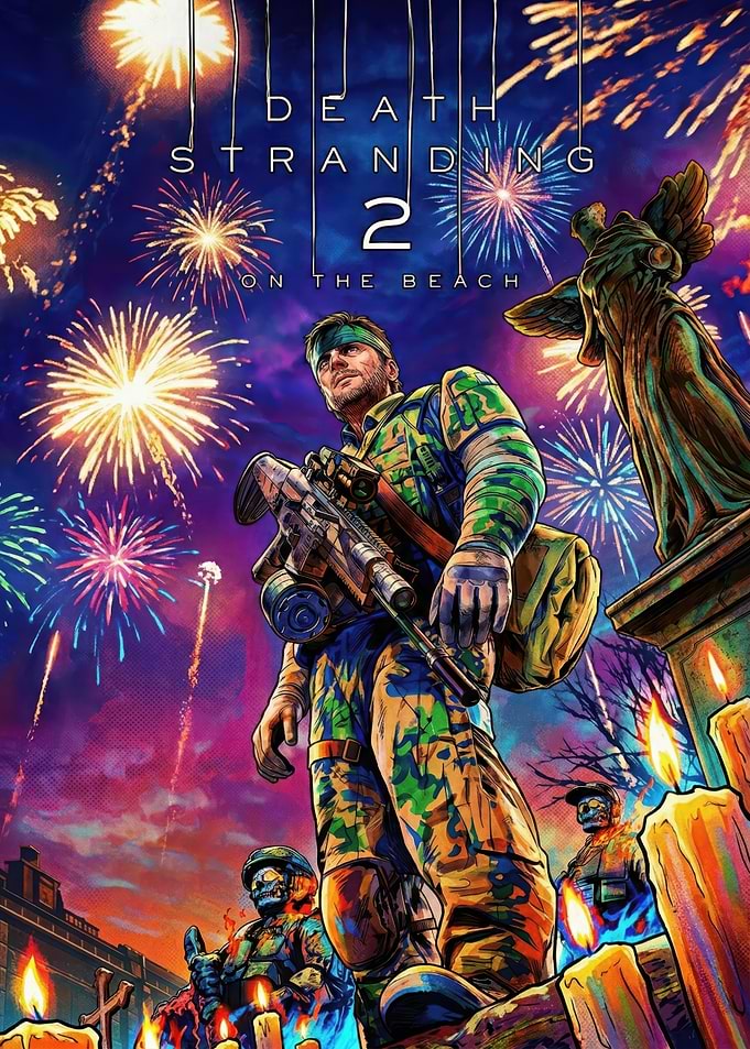 Death Stranding 2 On The Beach Poster
