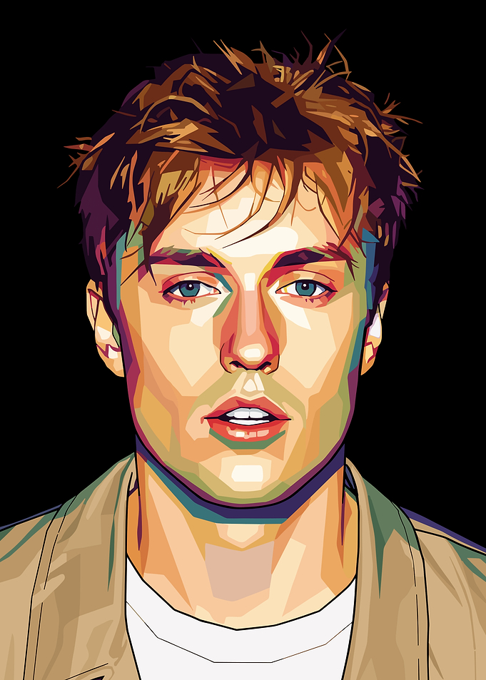 Sam Fender Pop Art Portrait