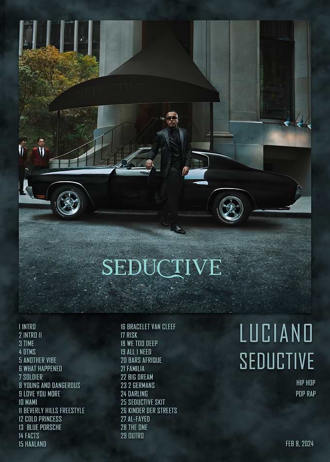Luciano Seductive Album Cover