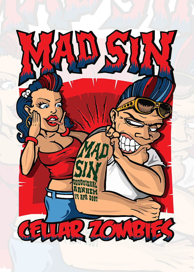 Mad Sin Cellar Zombies Rock Band