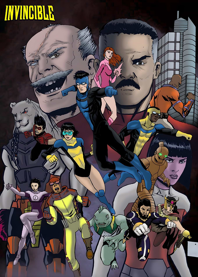 Invincible Comic Book Cover
