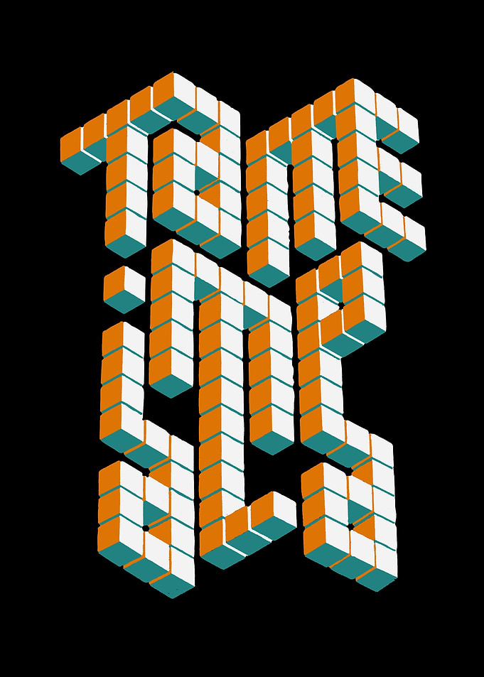 3D Text Art