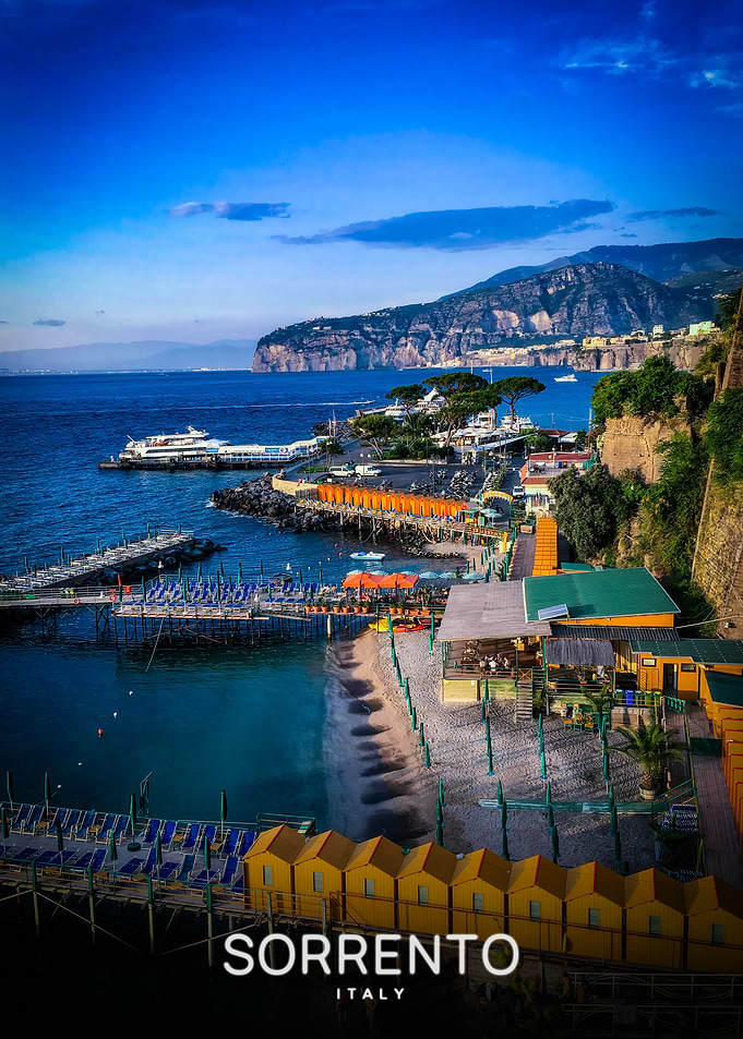 Sorrento, Italy Coastal View