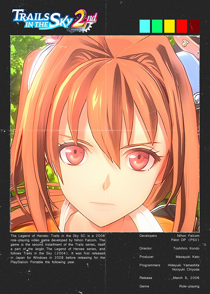Trails in the Sky SC Game Poster